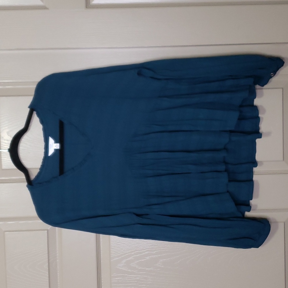 Time & tru baby doll long sleeve top size Medium 8-10